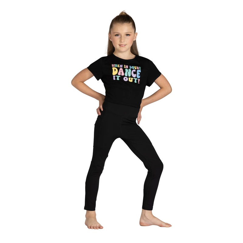 When in Doubt Dance It Out Black Top