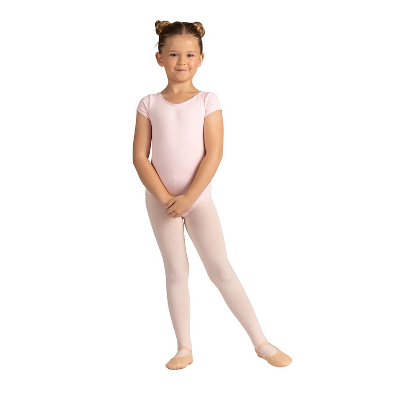 Amara Heart Cap Sleeve Pink Leotard