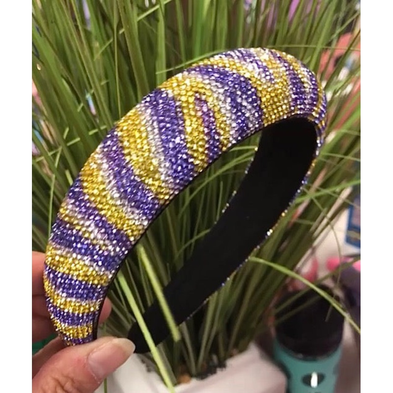 Azarhia Crystallized Tiger Stripe Headband