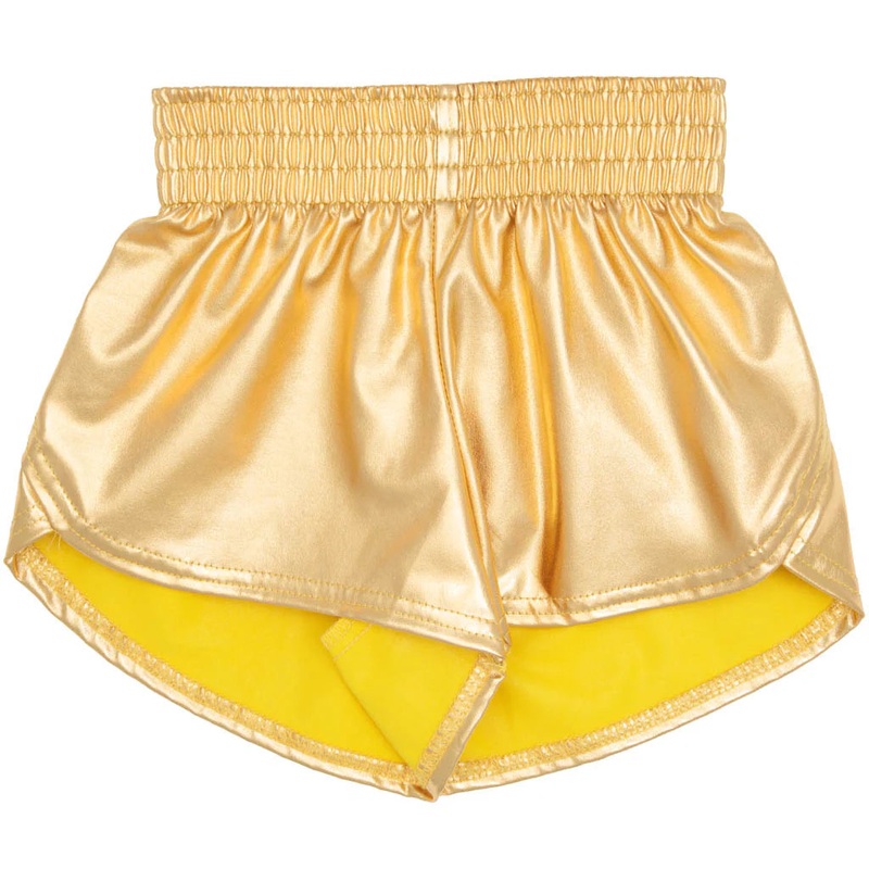 Azarhia Gold Metallic Steph Shorts