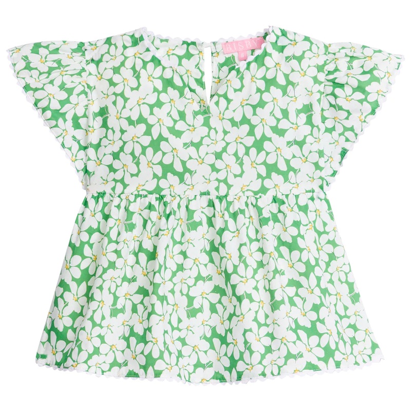 Bisby Positano Blouse - Piccadilly Lawn