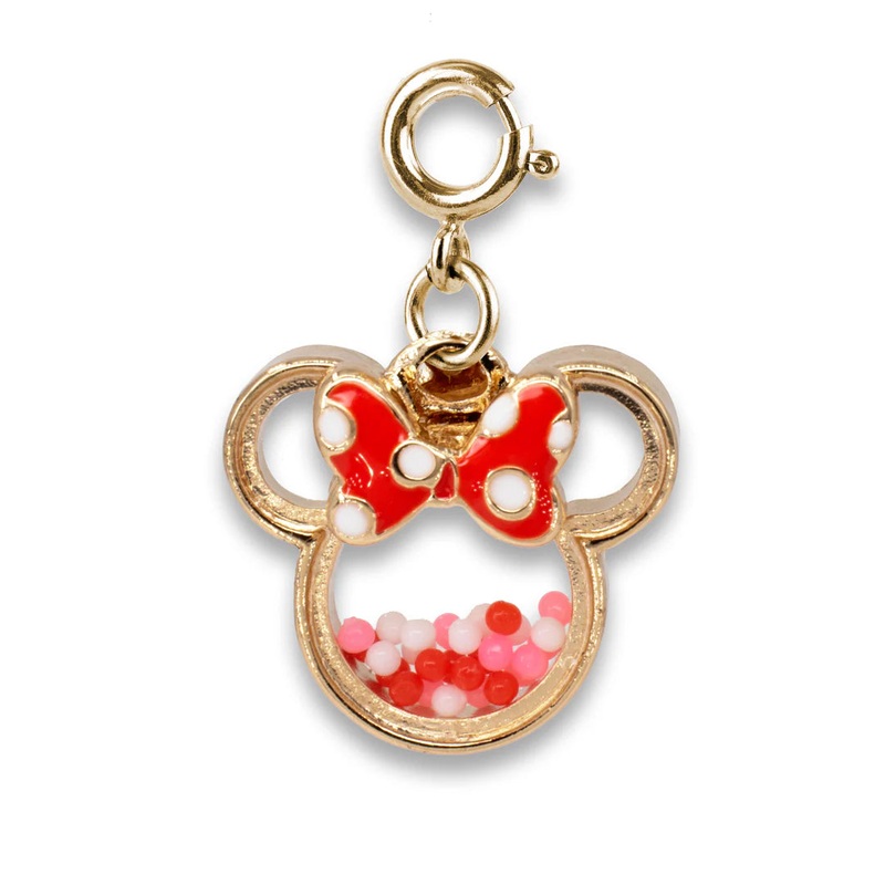 CHARM IT! Disney Gold Minnie Mouse Shaker Charm