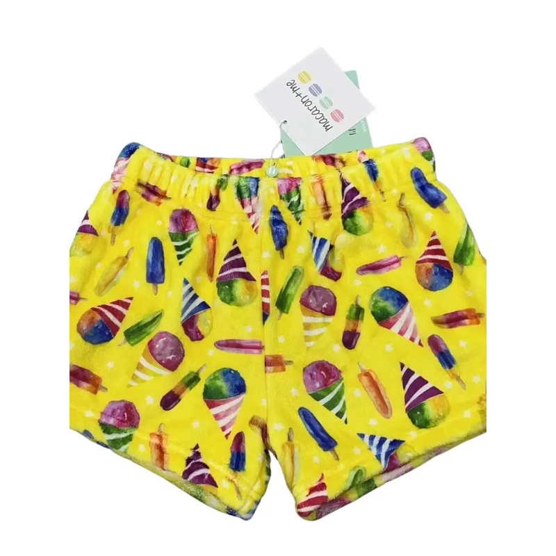 Macaron + Me Snow Cones Plush Shorts