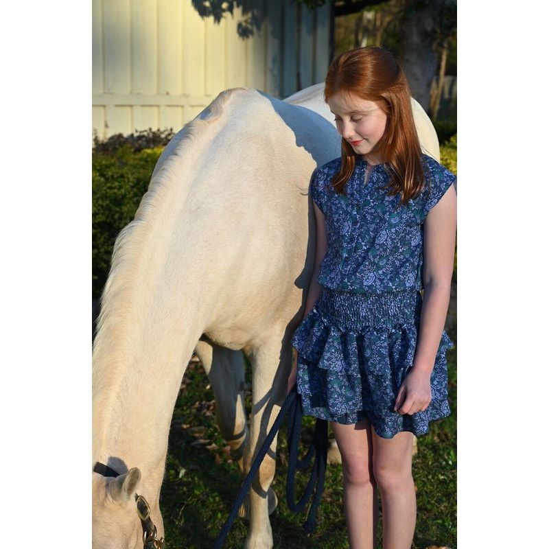 Pleat Collection Drew Fleur Dress