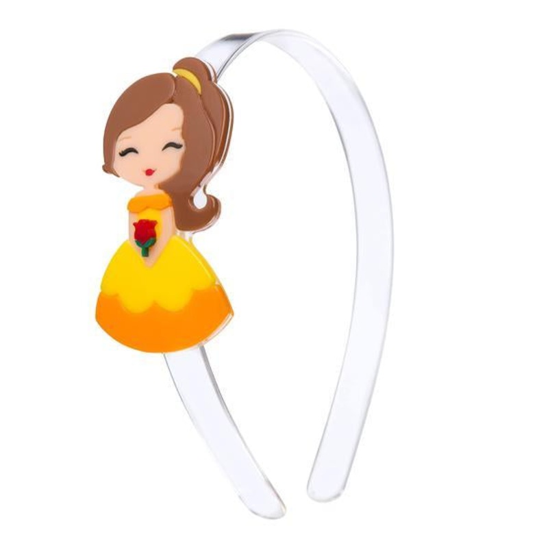 Acrylic Headband - Princess in Yellow Dress