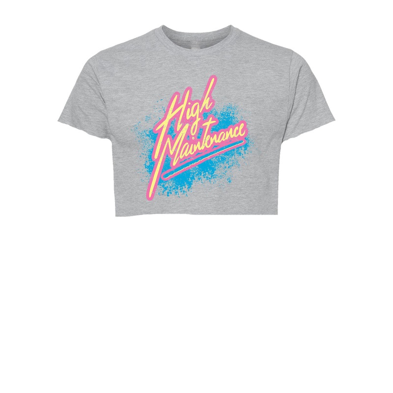 Azarhia Boxy Tee - 90s Throw Back High Maintenance