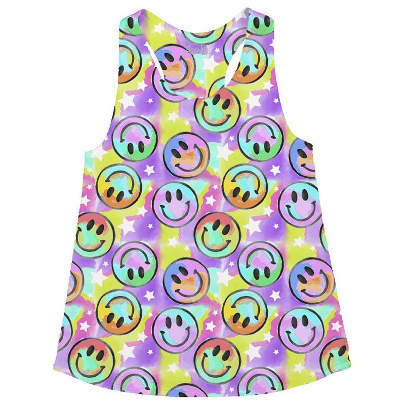Azarhia Racerback Tank Top - Smiles and  Stars