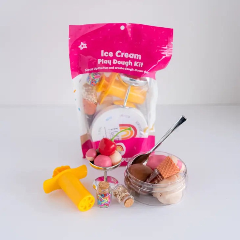 EGKD Neapolitan Ice Cream Play Dough Kit