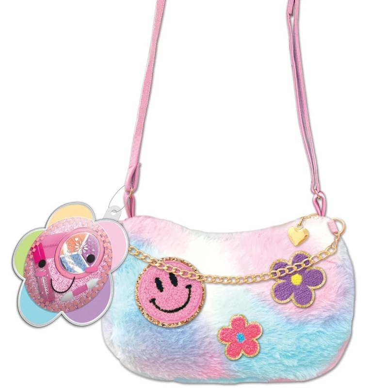Hot Focus Smiley Crossbody - Groovy Flower