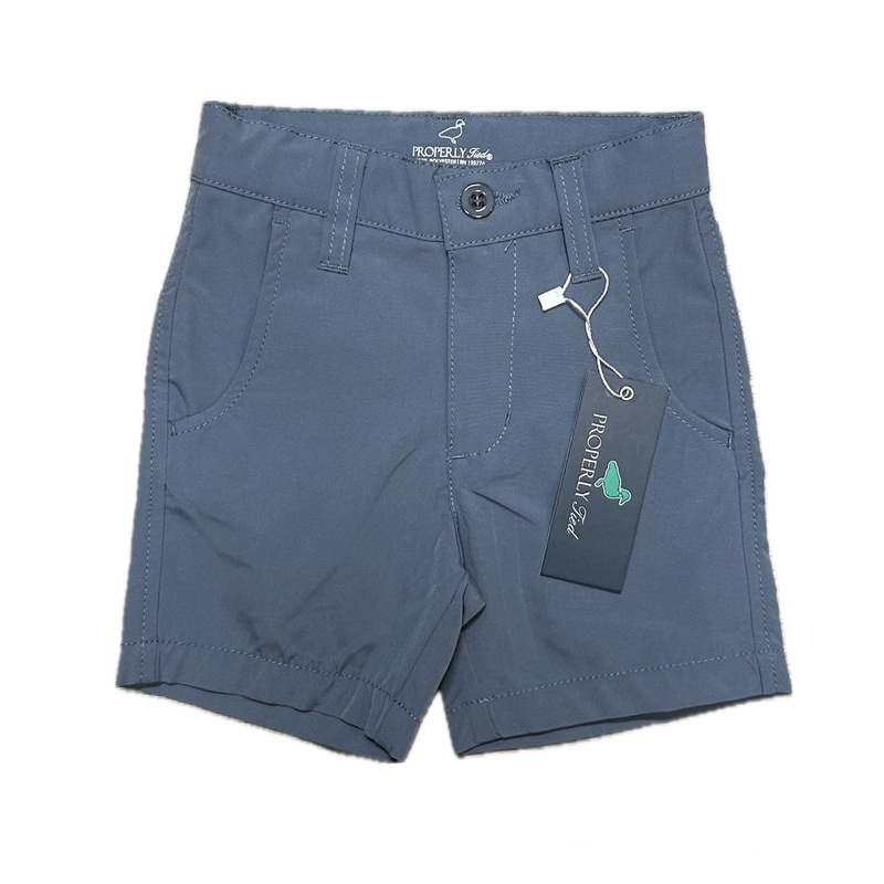 Properly Tied Driver Short - Stone Blue