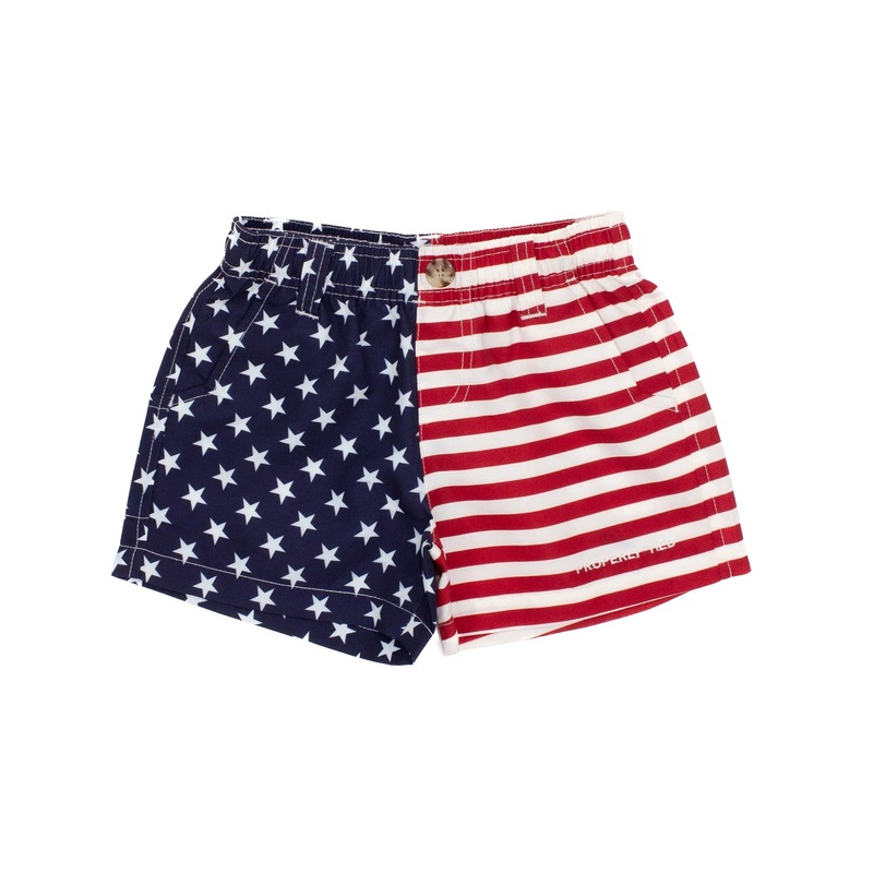 Properly Tied Mallard Shorts - Freedom Flag