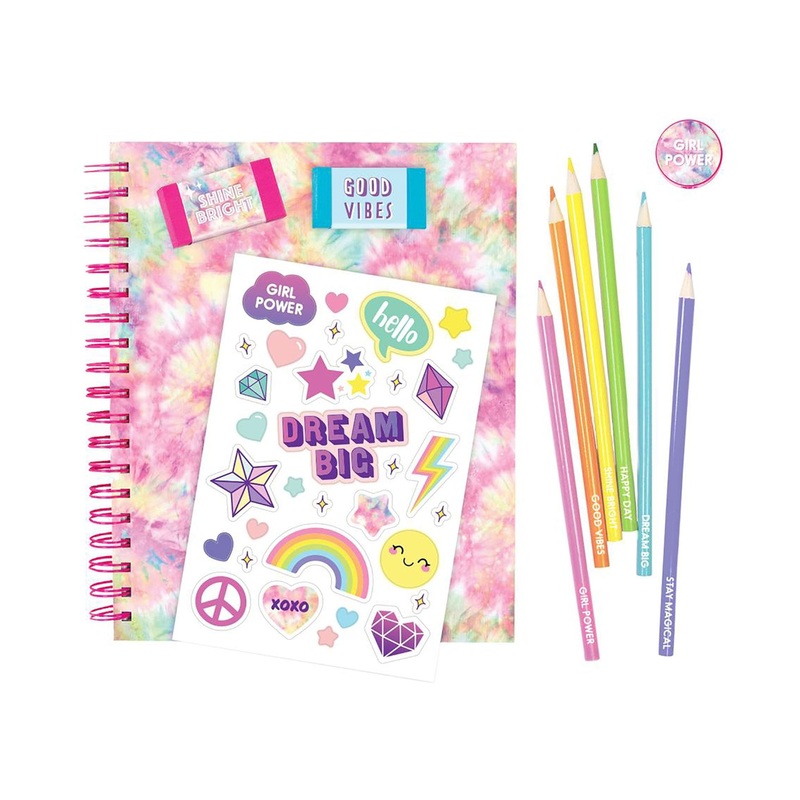 All in One Pastel Tie Dye Sketching Set