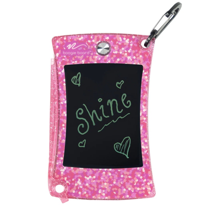 Boogie Board Jot Pocket Writing Tablet with Clip - Shimmer Collection