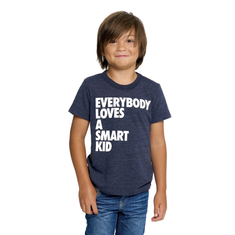 Chaser S/S Everybody Loves a Smart Kid Tee Shirt