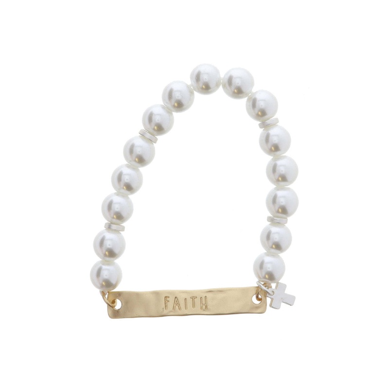 Jane Marie Faith Bracelet