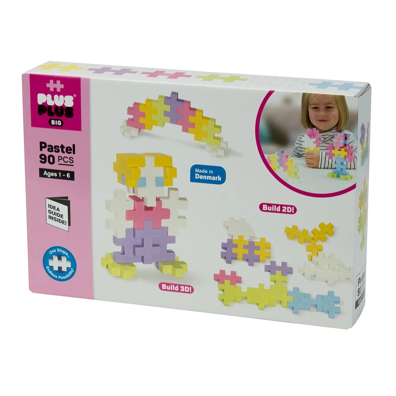 Plus Plus Learn To Build BIG - Pastel
