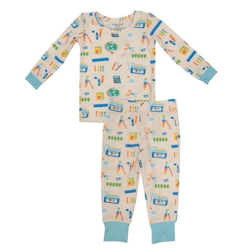Angel Dear School Supplies 2Pc Pajama Set