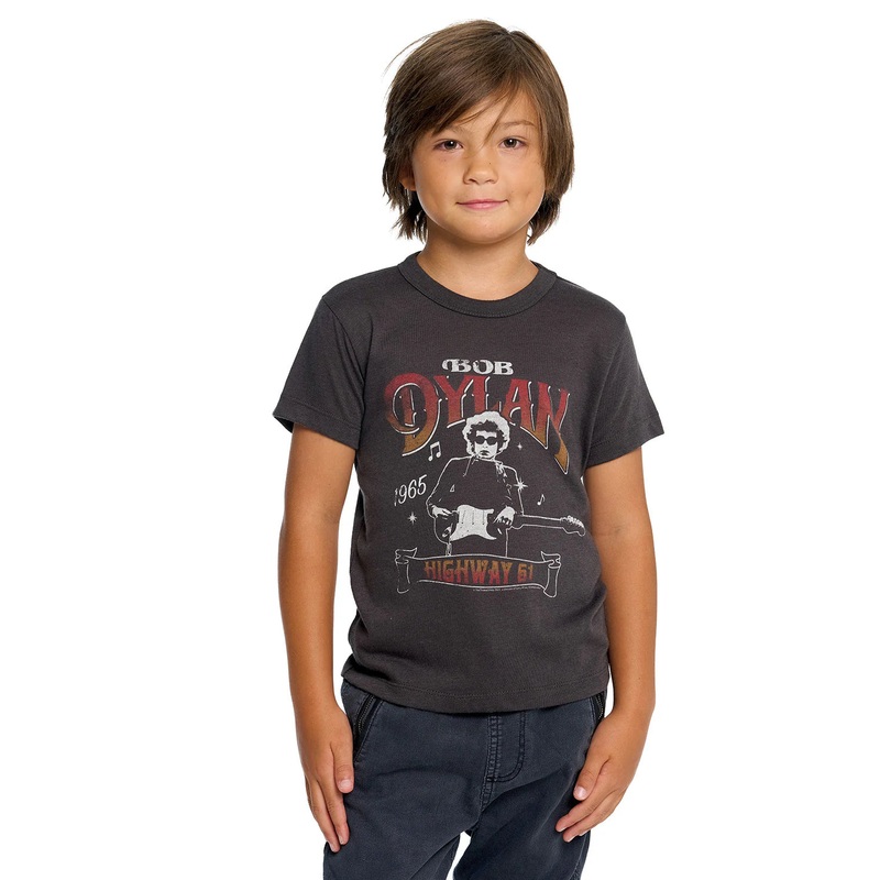 Chaser S/S Black Bob Dylan Highway 61 Tee
