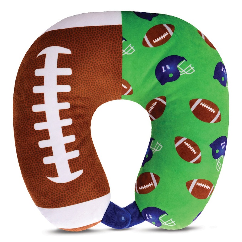 iScream Touchdown Football Plush Neck Pillow