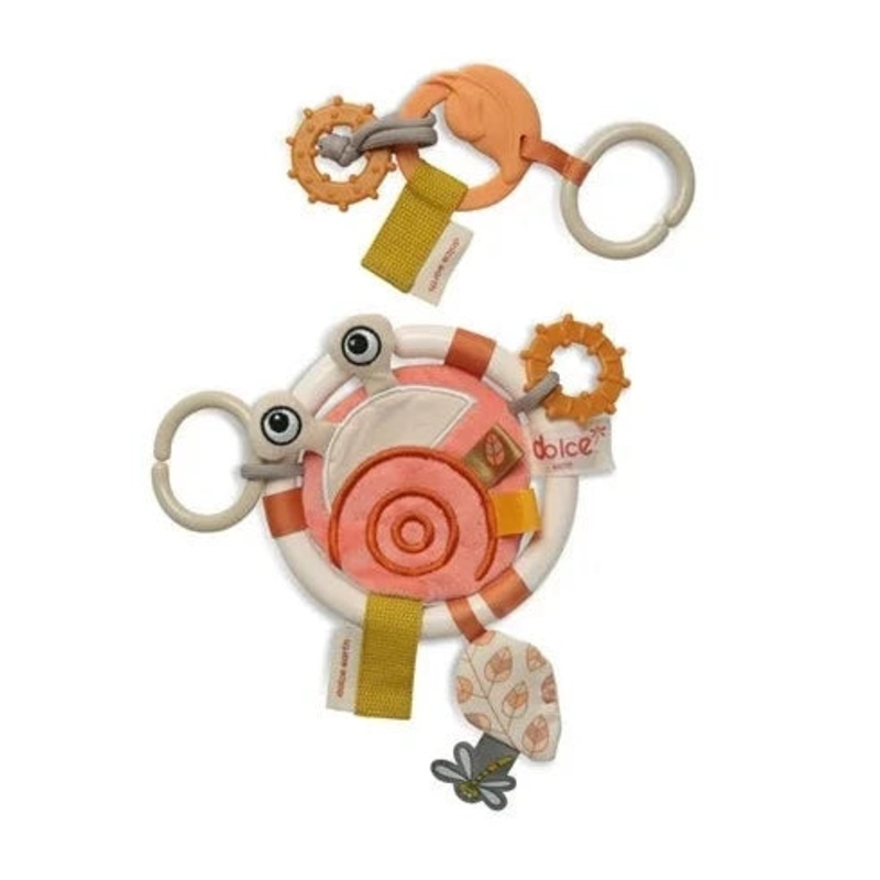 Laura Activity Snail & Earth Teether