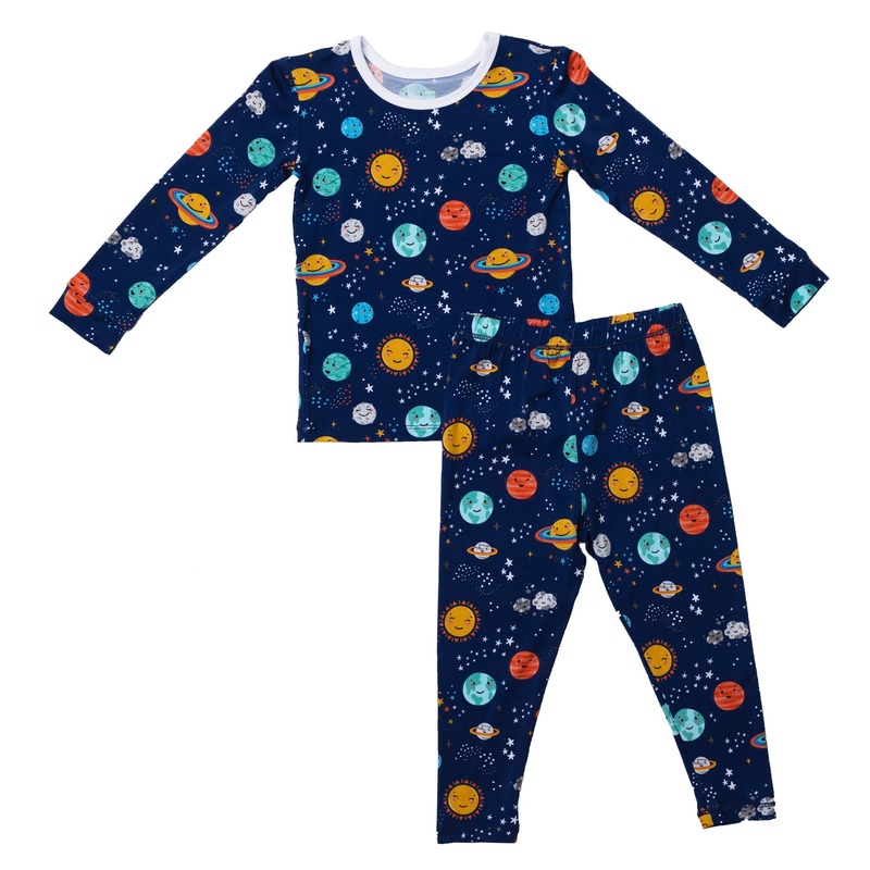 Macaron + Me Peaceful Planet L/S 2PC Pajama Set
