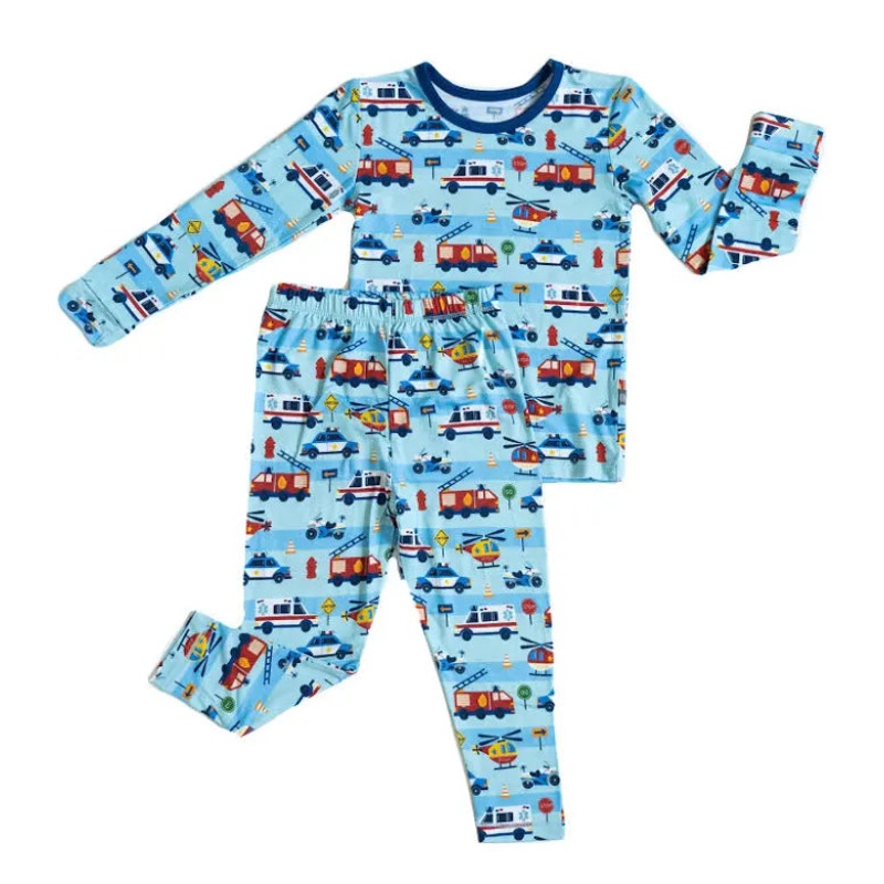 Macaron + Me Rescue L/S 2PC Pajama Set