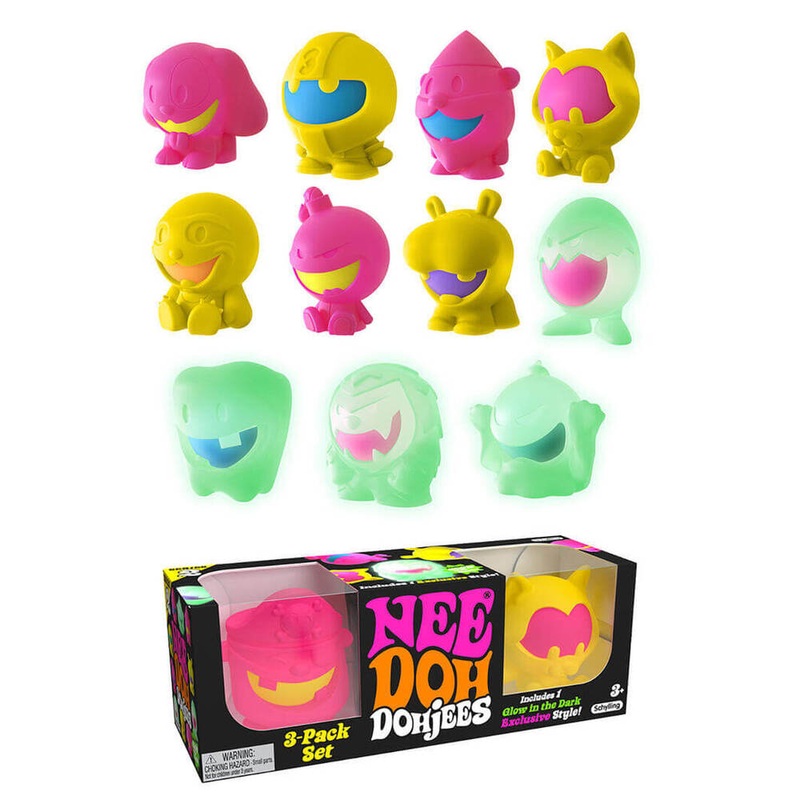 Nee Doh Mystery 3Pk Dohjees