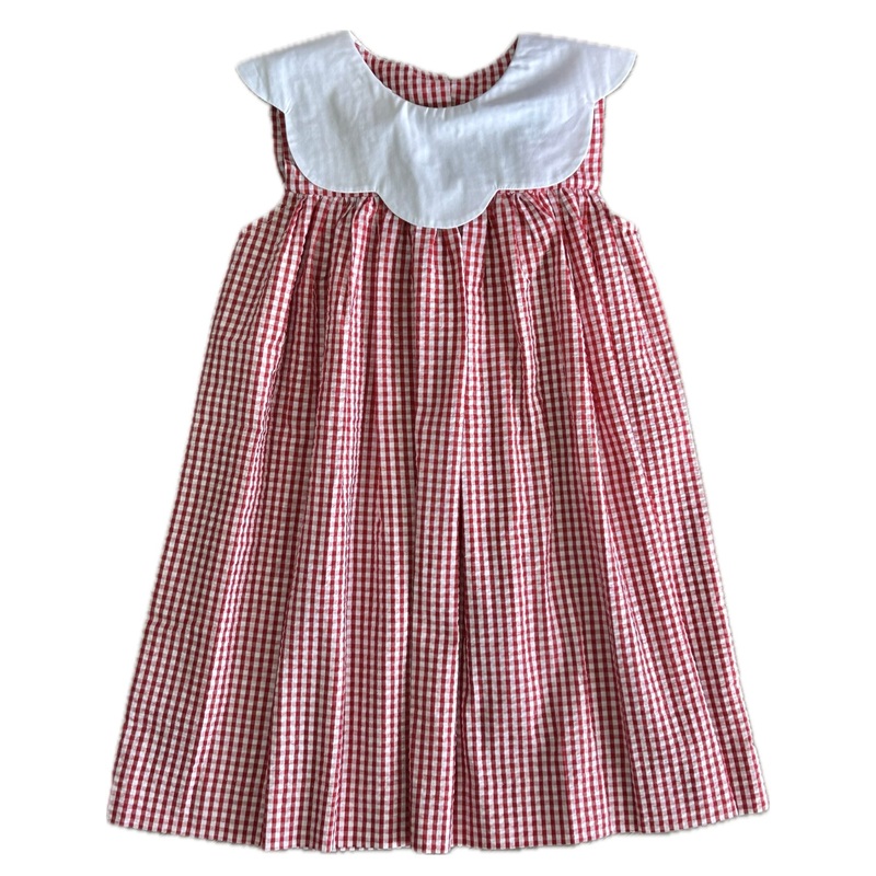 Banana Split Red Gingham Float Dress