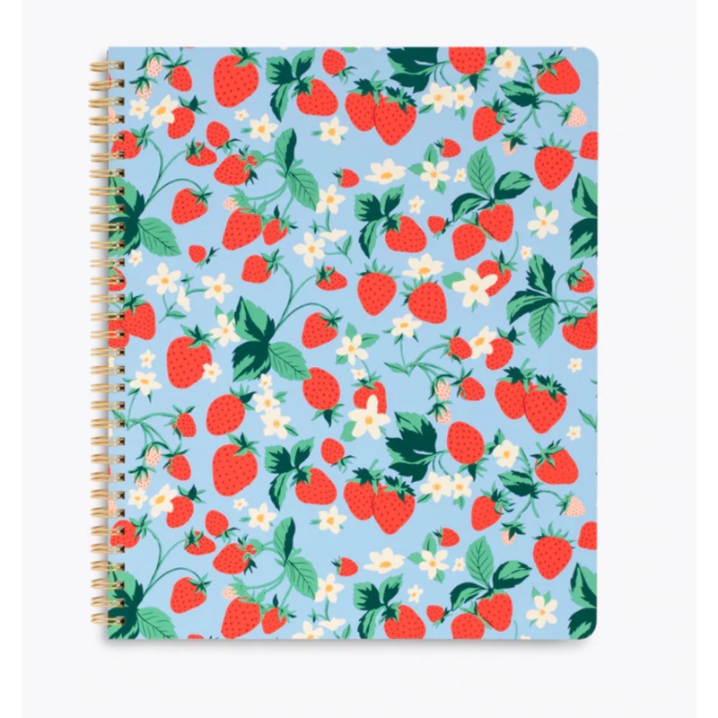 Large Notebook - Strawberry Fields