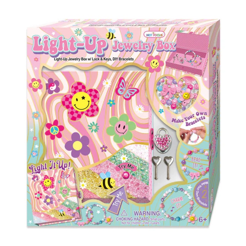Light Up Jewelry Box - Groovy Flower