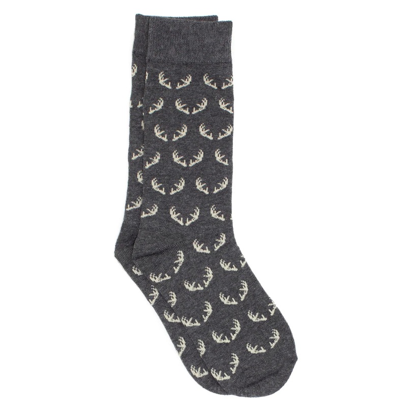 Lucky Duck Socks- Antlers