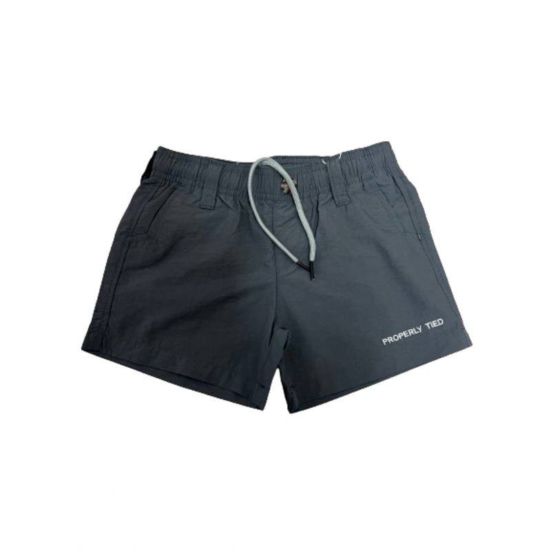 Properly Tied Mallard Charcoal Shorts