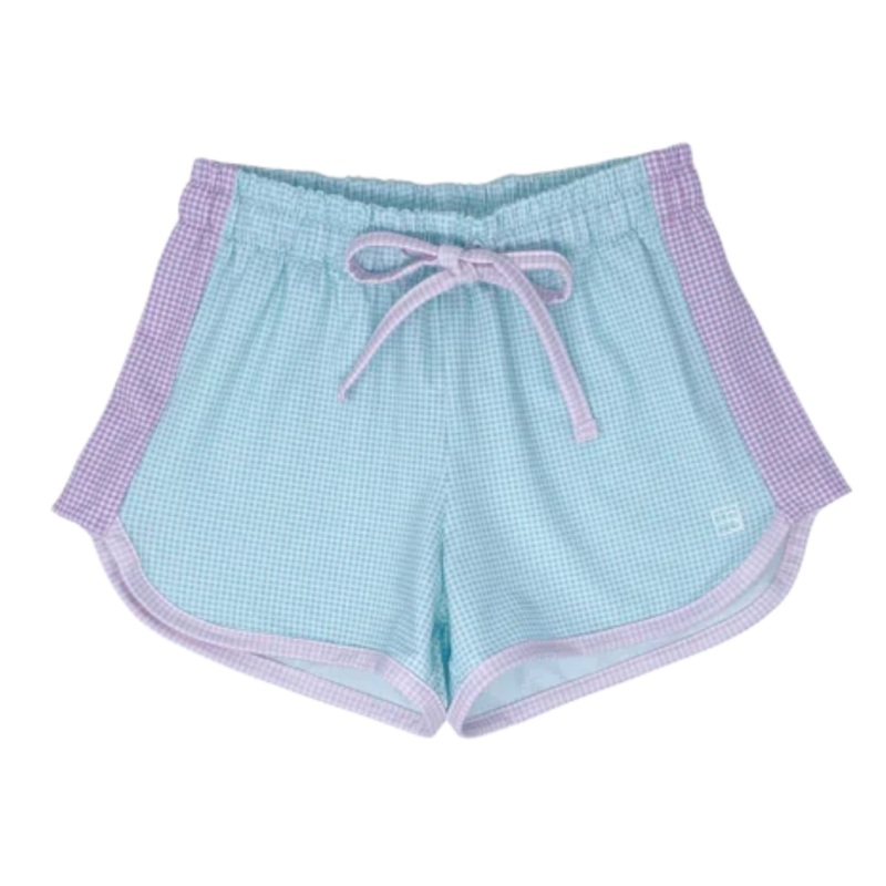 Set Athleisure Annie Shorts -  Cool Mint/Petal Purple/Pink