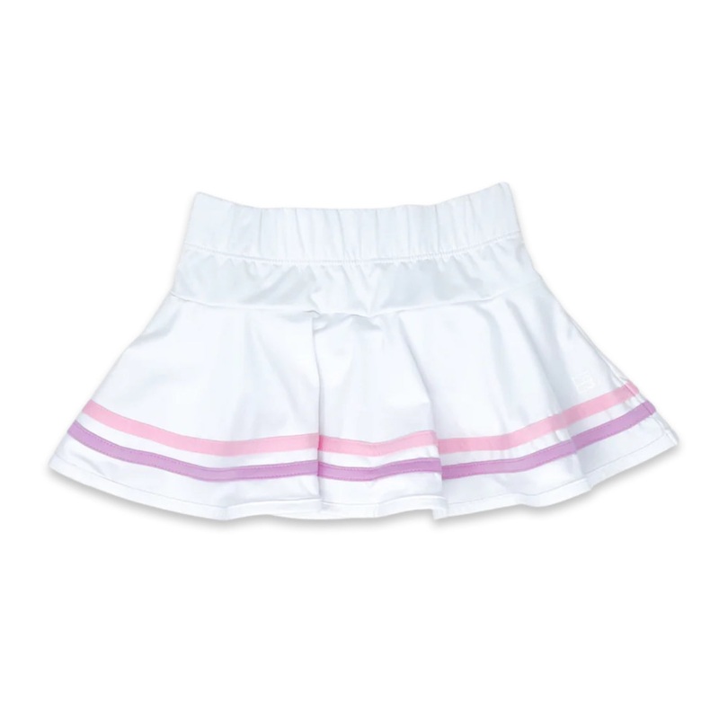 Set Athleisure Callie Skort - Pure Coconut, Cotton Candy Pink, Petal Purple