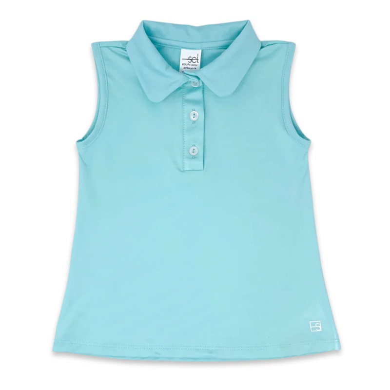 Set Athleisure Gabby Tank - Totally Turquoise