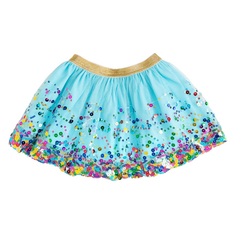 Sweet Wink Aqua Confetti Tutu