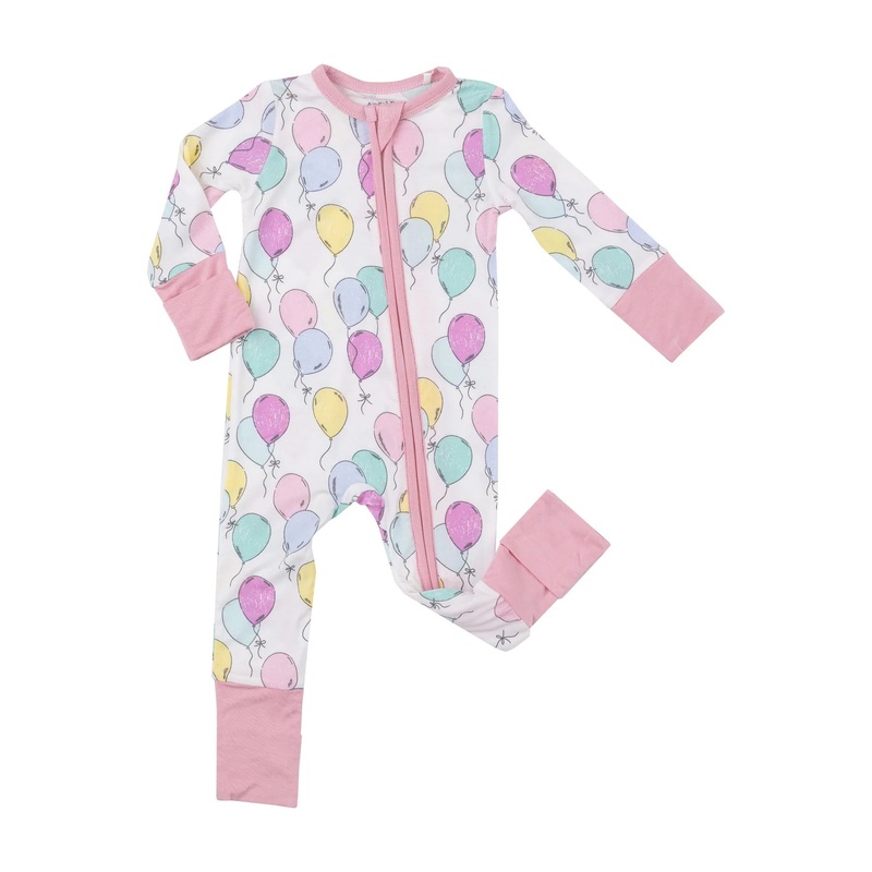 Angel Dear Pink Balloon Romper