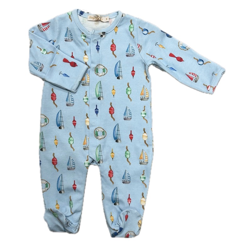 Baby Club Chic Let's Go Fishing Footie