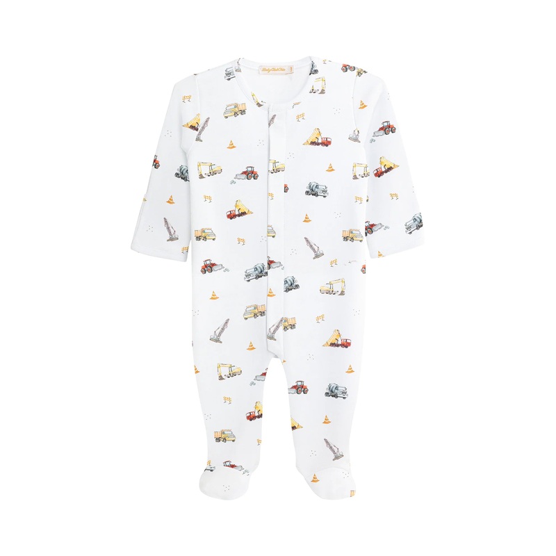 Baby Club Chic Trucks Footie