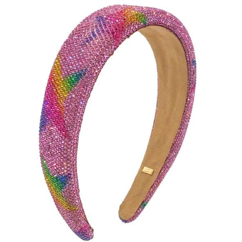 Bari Lynn Crystallized Headband (Pink Crystal Star)