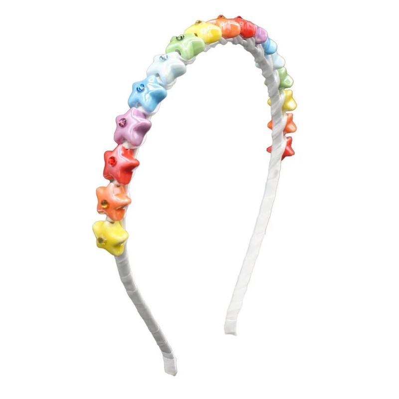 Bari Lynn Crystallized Star Thin Halo Headband