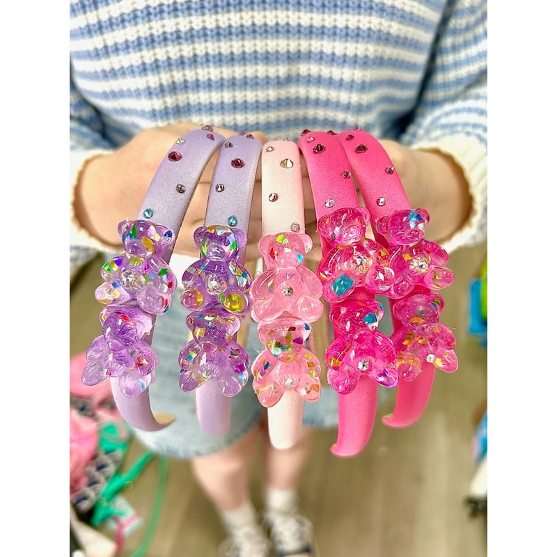 Bari Lynn Gummy Bear Thin Satin Headband