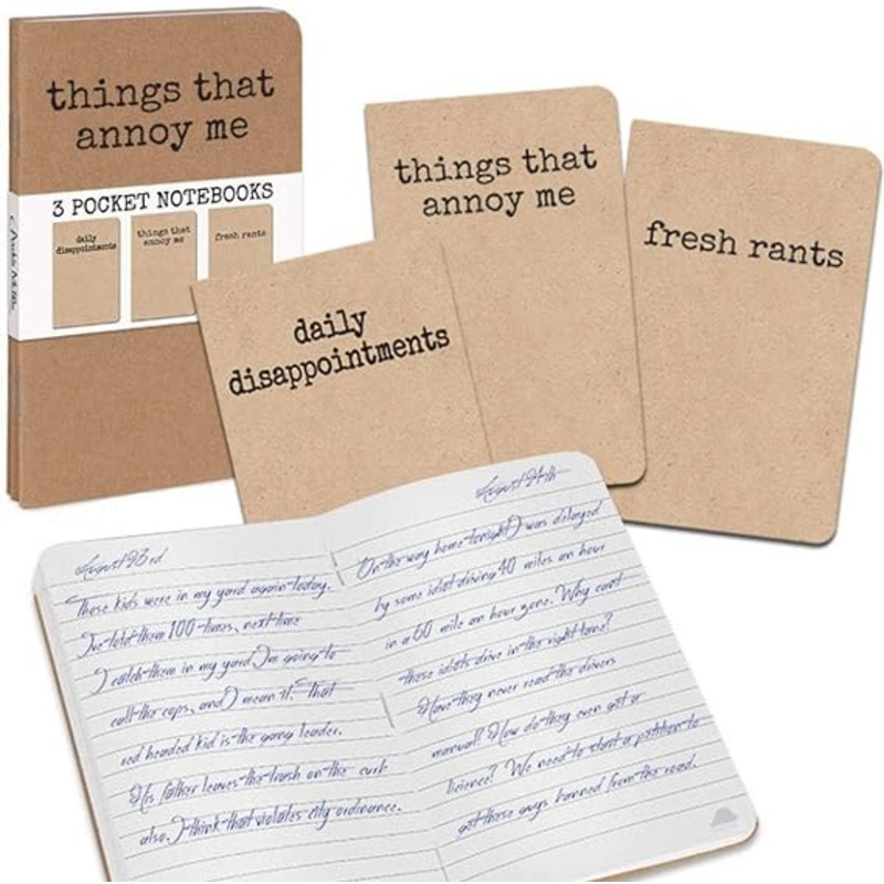 Grump Notebooks - Set of 3