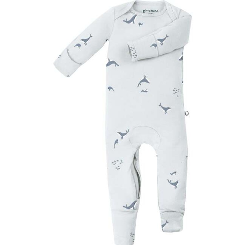 Gunamuna Whales Convertible Pajamas