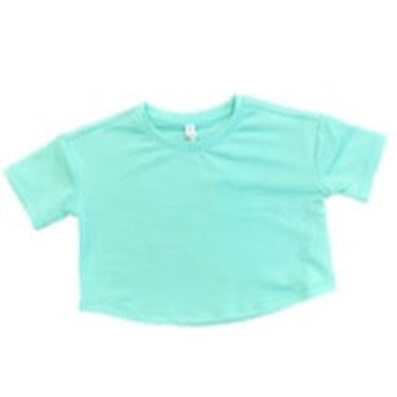 Honesty Performance Boxy Tee - Green