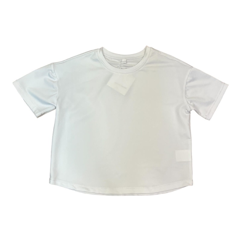 Honesty Performance Boxy Tee - White