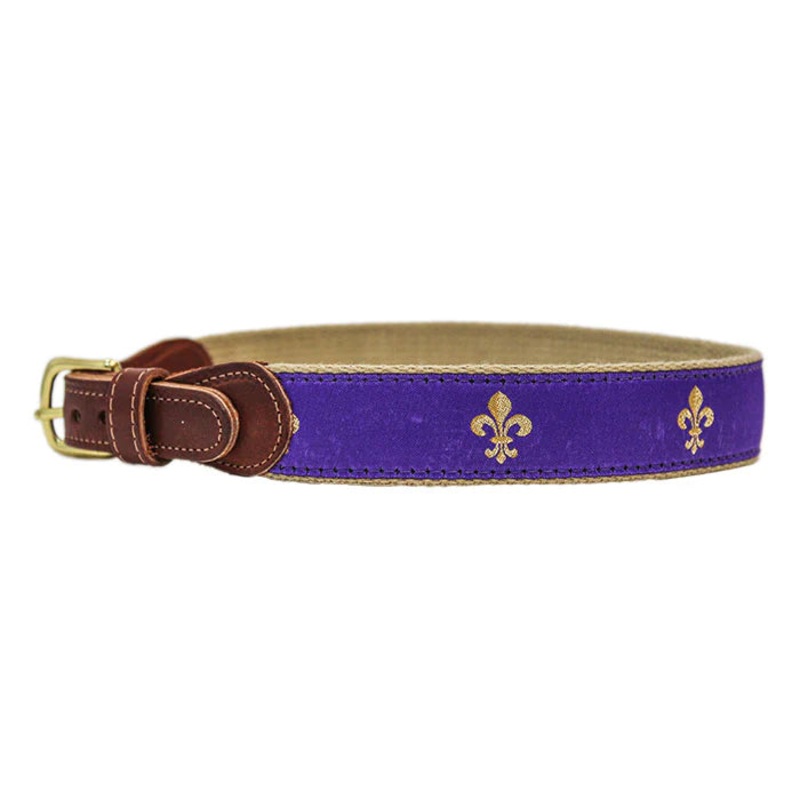 J Bailey Buddy Belt - Fleur de Lis