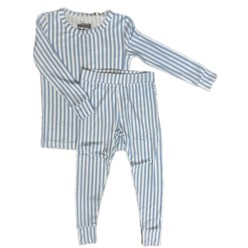 The Uptown Baby Blue Stripe Pajamas