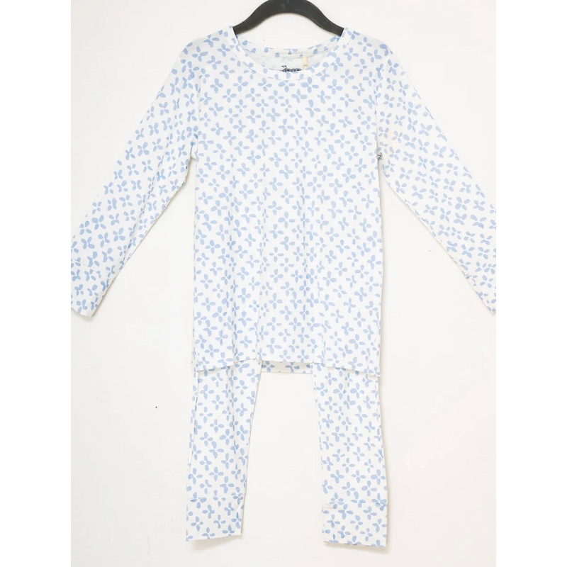Uptown Baby 2PC Blue Clover Pajamas