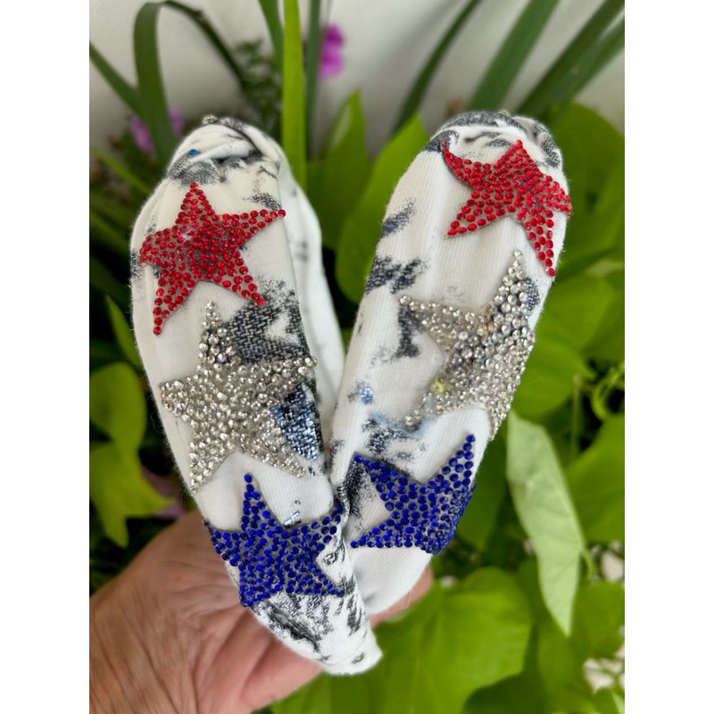 Bari Lynn 4th of July Stars Headband
